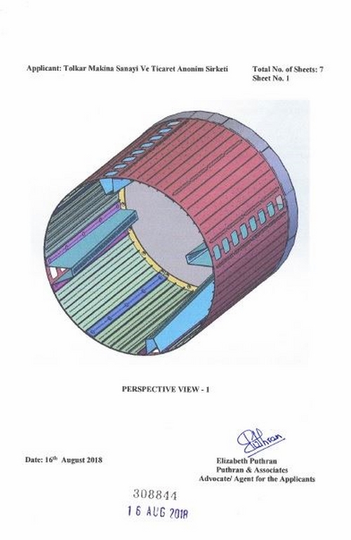Thiết kế lồng giặt Polyrib được cấp giấy chứng nhận sáng chế